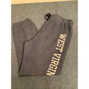Red Shirt West Virginia University WVU Joggers Gray Heather Sweatpants XL
